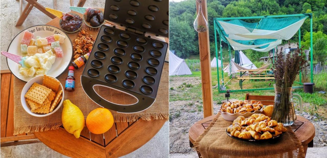 Luna Rock Glamping Brezoi - Blue Scai Hotel Ngoại thất bức ảnh