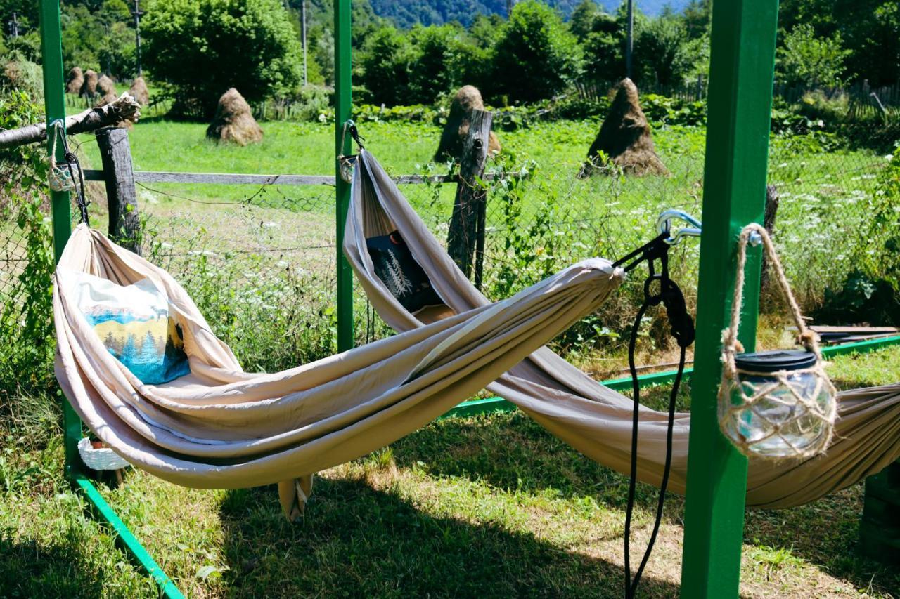 Luna Rock Glamping Brezoi - Blue Scai Ngoại thất bức ảnh