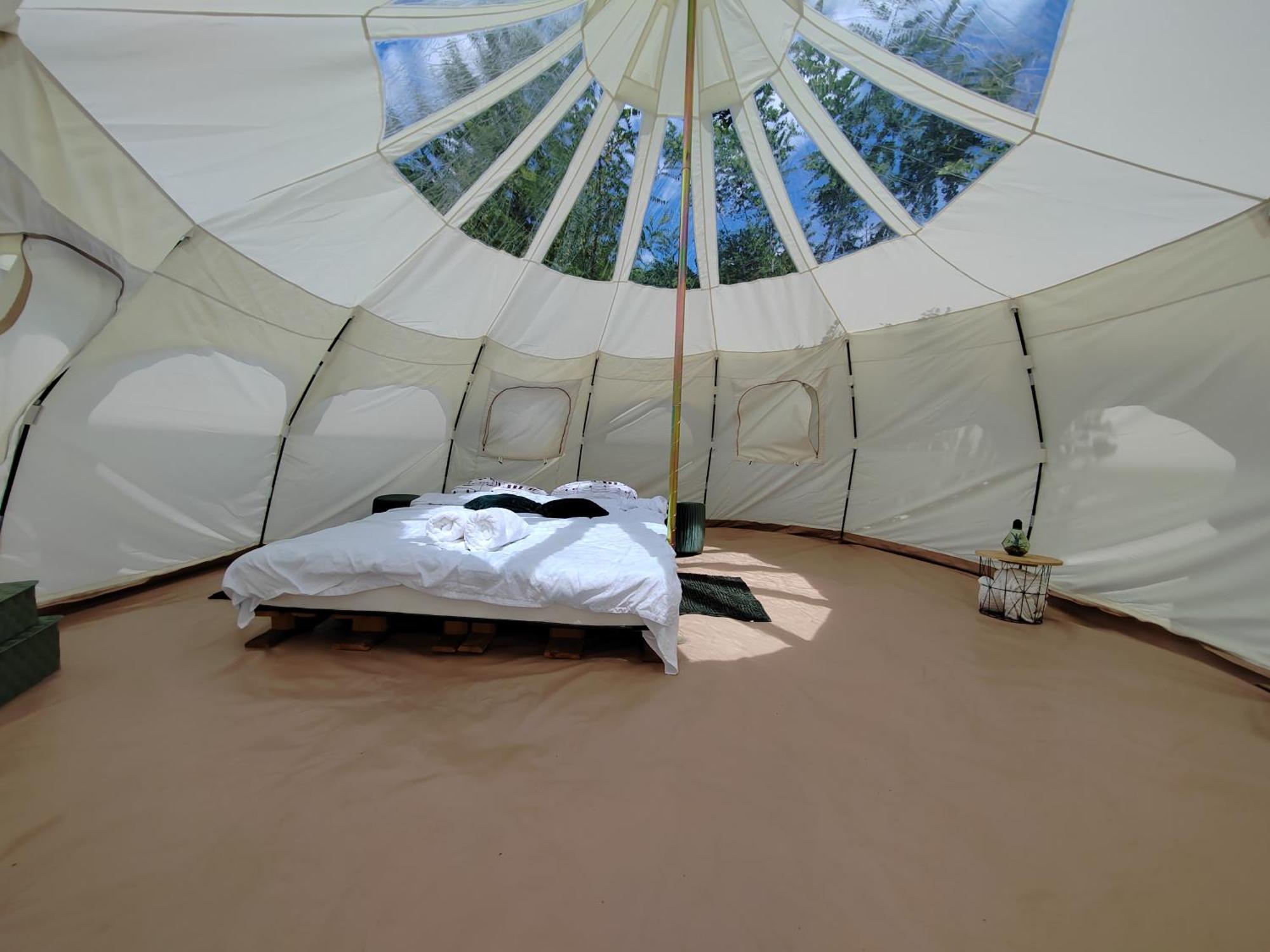 Luna Rock Glamping Brezoi - Blue Scai Ngoại thất bức ảnh